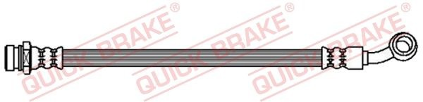 Шланг гальмівний задній, правий K&K FT0716 ціна, від 7.29 USD